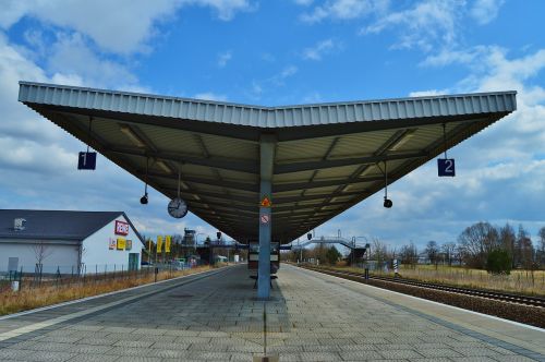 Platforma, Stogo Konstrukcija, Architektūra, Traukinių Stotis, Gleise
