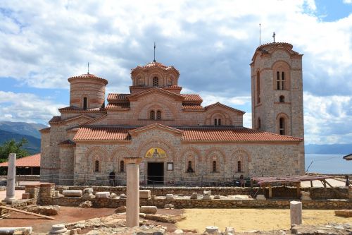 Plaushnik, Bažnyčia, Ohrid, Makedonija