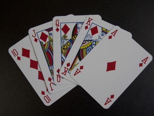 Žaidžiu Kortomis, Karališkasis Prakeikimas, Pokeris, Deimantai, Žaisti, Azartiniai Lošimai, Trumpas, Laimėti, Serijos, Kelias