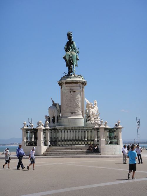 Plaza, Lisbonas, Portugal