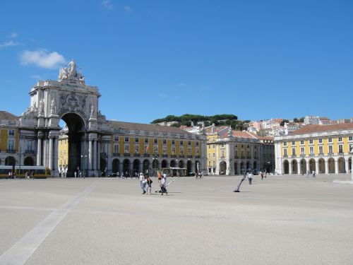 Plaza, Lisbonas, Portugal