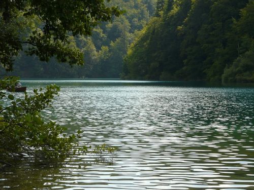 Plitvice Ežerai, Ežeras, Gamta, Kraštovaizdis, Kroatija, Nacionalinis Parkas