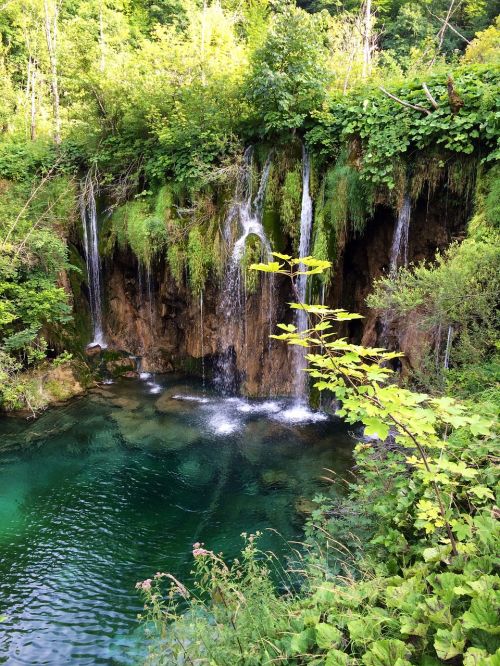 Plitvice Ežerai, Kroatija, Gamtos Parkas, Kriokliai Plitvice