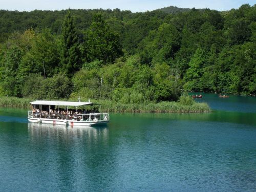 Plitvice Ežerai, Gamta, Ežeras, Kroatija, Nacionalinis Parkas, Skaidrus Vanduo