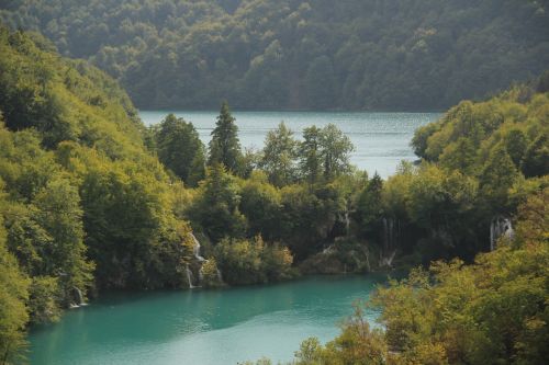 Plitvice Ežerai, Kriokliai, Kroatija, Nacionalinis Parkas, Krioklys, Plitvice, Gamta, Ežeras, Turkis