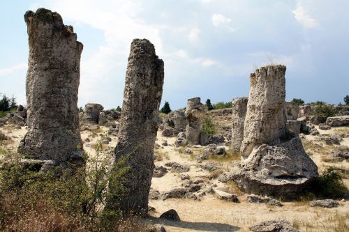 Pobiti Kamuni, Miškas, Akmuo