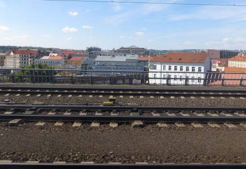 Trasa,  Prague,  Vaizdas Iš Traukinio