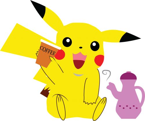 Pokemonas, Pikachu, Kava