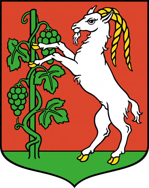 Lenkija, Ožka, Vynuogės, Crest, Emblema, Herbas, Nemokama Vektorinė Grafika