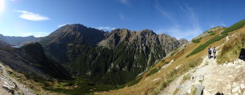 Lenkija, Nacionalinis Parkas, Ruduo, Kalnai, Tatry, Gamta, Kraštovaizdis, Panorama