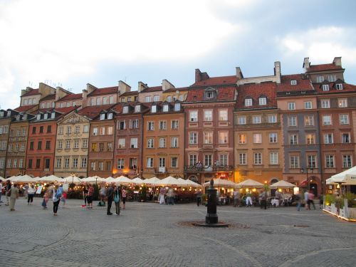 Lenkija, Varšuva, Rynek, Miestas