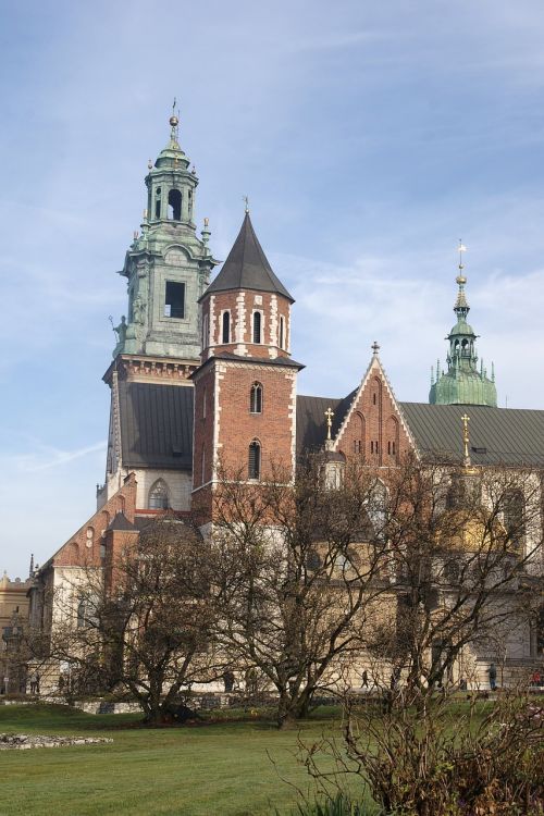Lenkija, Kraków, Wawel, Bokštas, Senamiestis, Bažnyčia, Paminklas
