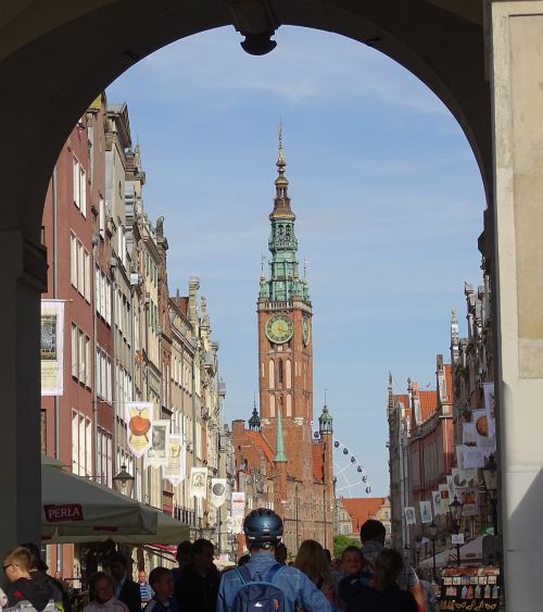 Lenkija, Gdanskas, Ilgos Gatvės, Senoji Miesto Rotušė