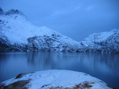 Naktinis Polaris, Lofoten, Norvegija