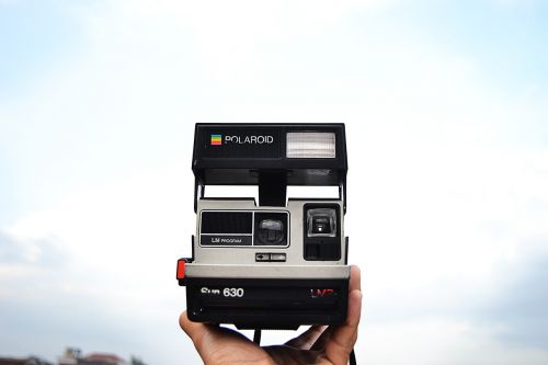 Polaroidas, Fotoaparatas, Momentinis, Fotografija, Filmas, Senas, Polaroidinis Rėmas, Retro