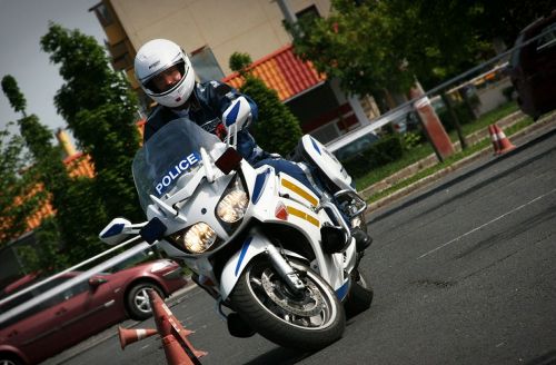 Policijos Pareigūnas, Motociklų Policininkas, Mes Turime Entuziastingą, Yamaha