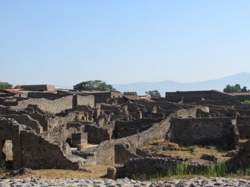 Pompėja, Italy, Griuvėsiai, Senoviniai Griuvėsiai, Archeologija, Senovinis, Miestas, Vulkanas