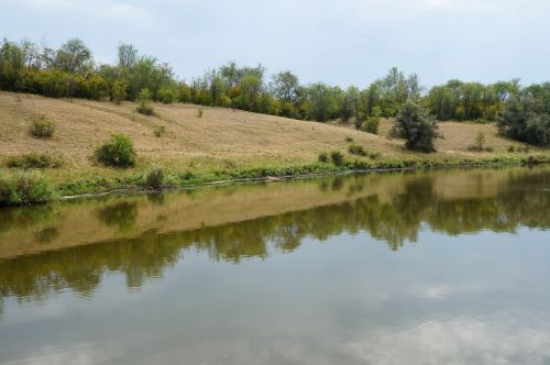 Tvenkinys, Ežeras, Vanduo, Vasara, Gamta, Ukraina