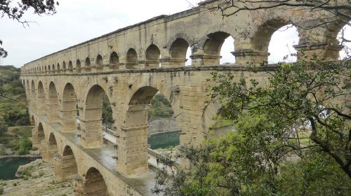 Pont Du Gard, Viadukas, Tiltas, France