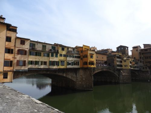 Ponte Vecchio, Italy, Florencija, Architektūra, Arno, Tiltas