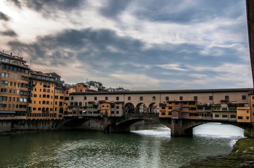 Ponte Vecchio, Florencija, Toskana, Italy, Menas, Architektūra, Paminklas, Istorija