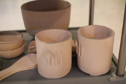 Porceliano,  Keramikos,  Neglazūruoti,  Amatas