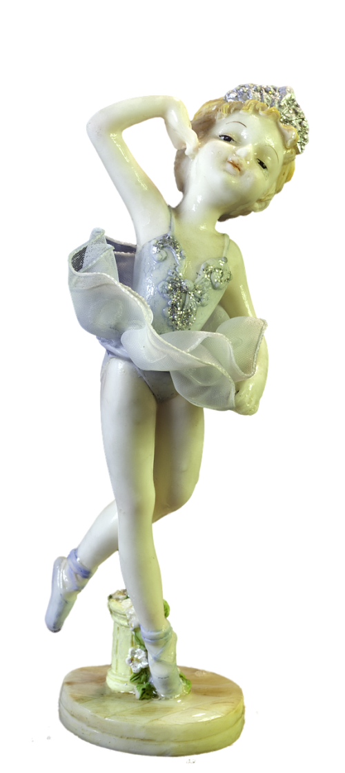 Porceliano Lėlė, Balerina Lėlė, 3D Modelis