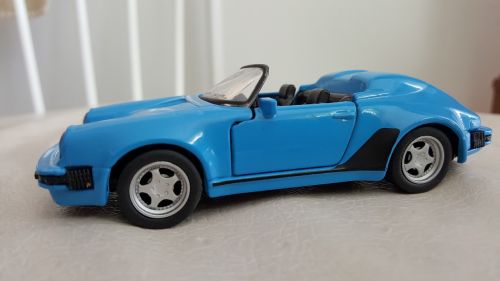 Porsche, Mėlynas, Žaislas, Mašina