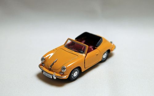 Porsche, Oranžinė, 356, Modelis Automobilis