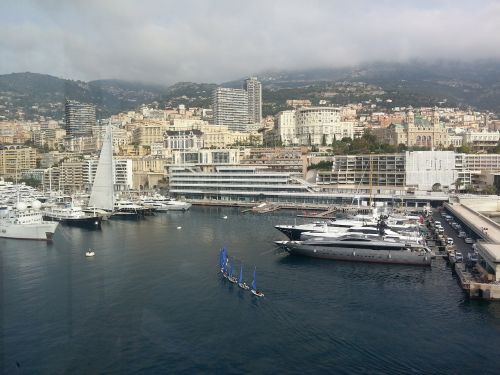 Uostas, Monaco, Monte Karlas, Šalies Puslapis, Laivai, Žaidimų Bankas, Marina, Buriavimo Mokykla, Vanduo, Namai Fasadai, Pastatas