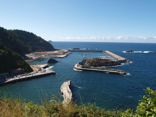 Port Cudillero, Asturias, Jūra