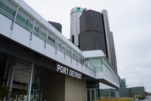 Uosto Detroitas, Vanduo, Upė, Gm Renesansinis Centras, Gabenimas, Detroitas, Uostas