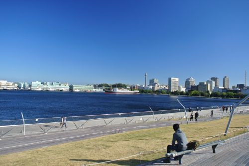 Parkas,  Uostas,  Jokohama,  Yamashita & Nbsp,  Parkas,  Japonija,  Jokohamos Uostas
