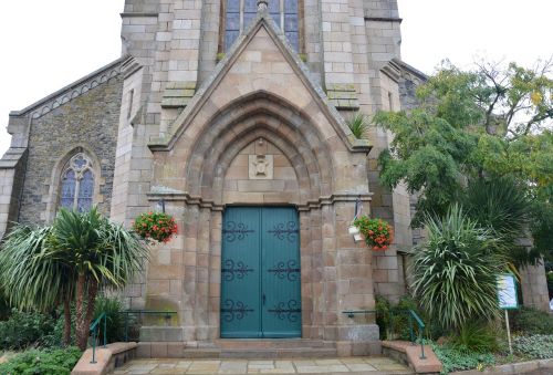 Portalas, Durų Medžio Spalva Žalia, Bažnyčia, Brittany, Paveldas, Architektūra
