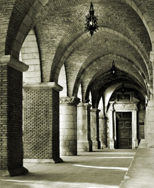 Portika, Bažnyčia, Santa Maria Maggiore, Italy, Architektūra, Arka, Stulpeliai, Gotika, Romanesque