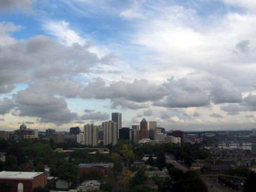 Portlandas,  Oregonas,  Panorama,  Miestas,  Dangoraižiai,  Miesto Panorama,  Portlando Panorama