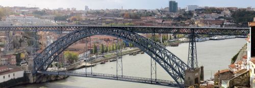 Porto, Ponte Maria Pia, Eifelis, Gustave Eifelis, Geležinkelio Tiltas, Inžinierius, Tiltas, Statyba