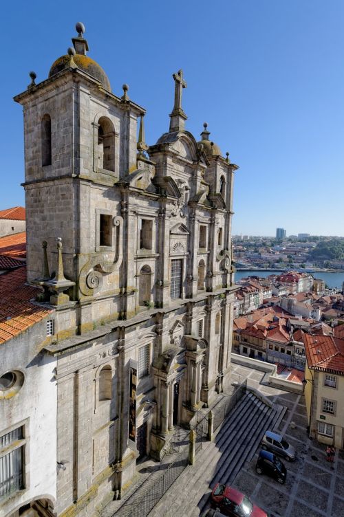 Porto, Douro, Portugal, Senamiestis, Istoriškai, Upė, Šventė, Kelionė, Istorinis Senamiestis, Fasadas, Bažnyčia