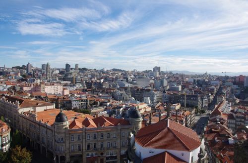 Porto, Miestas, Architektūra, Portugal, Pastatai