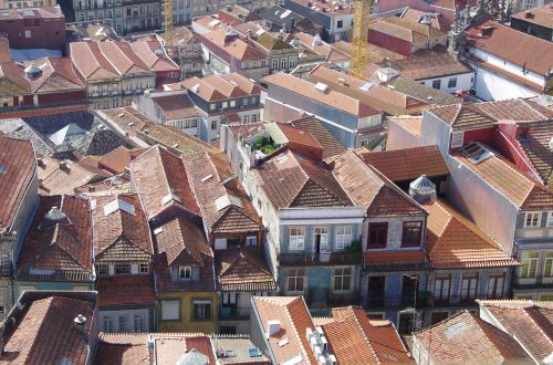 Porto, Pastatai, Stogai, Miestas