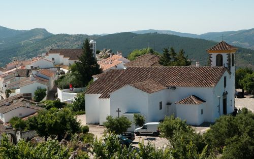 Portugal, Marvão, Bažnyčia, Viduramžių Kaimas, Gatves