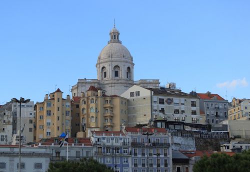 Portugal, Lisbonas, Pastatas, Architektūra, Senas, Miestas