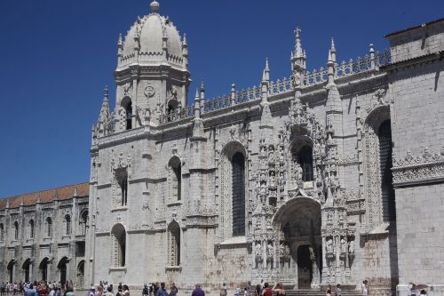 Portugal, Lisbonas, Lisboa, Jerónimos Vienuolynas, Vienuolynas, Hieronimai, Istorinis, Orientyras, Portugalų, Turizmas, Europietis