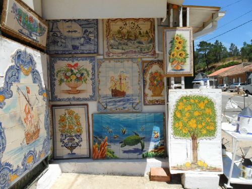 Portugal, Algarve, Keramika, Dažytas Srautas