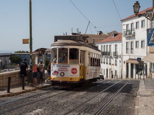 Portugal, Tramvajus, Europa, Transportas, Senamiestis, Lisbonas, Turizmas, Lisboa, Nostalgiškas