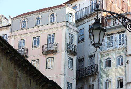 Portugal, Coimbra, Langai, Streetscene, Architektūra, Kelionė, Miesto