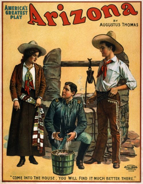 Plakatas, 1907, Filmas, Oldies, Nostalgija, Menas, Piešimas, Kaubojus