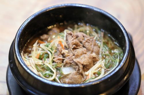Puodą, Bulgogi, Puodelis Kepta Mėsa, Korėjiečių Kalba, Korėjiečių Maistas, Korėjos Maistas, Vienas Iš Mokamų Ir 