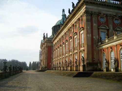 Potsdamas, Stadtschloss, Pilis, Architektūra, Fasadas, Pastatas