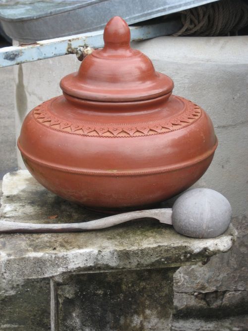 Keramika, Molis, Puodą, Keramikos Gaminiai, Keramika, Wat, Bangkokas, Tradicinis, Terakota